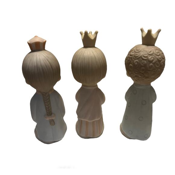 Precious Moments Wee Three Kings Wise Men Nativity - Picture 3 of 4